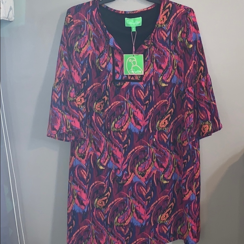 Pappagallo swim cover up size 12
